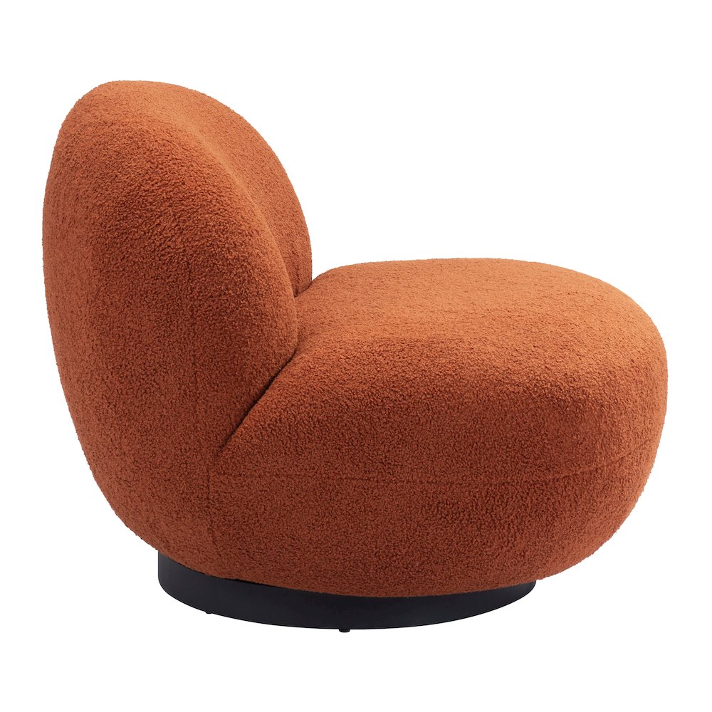 Myanmar Accent Chair Burnt Orange
