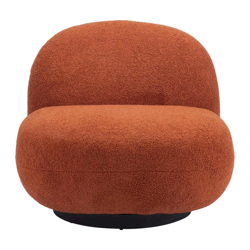 Myanmar Accent Chair Burnt Orange