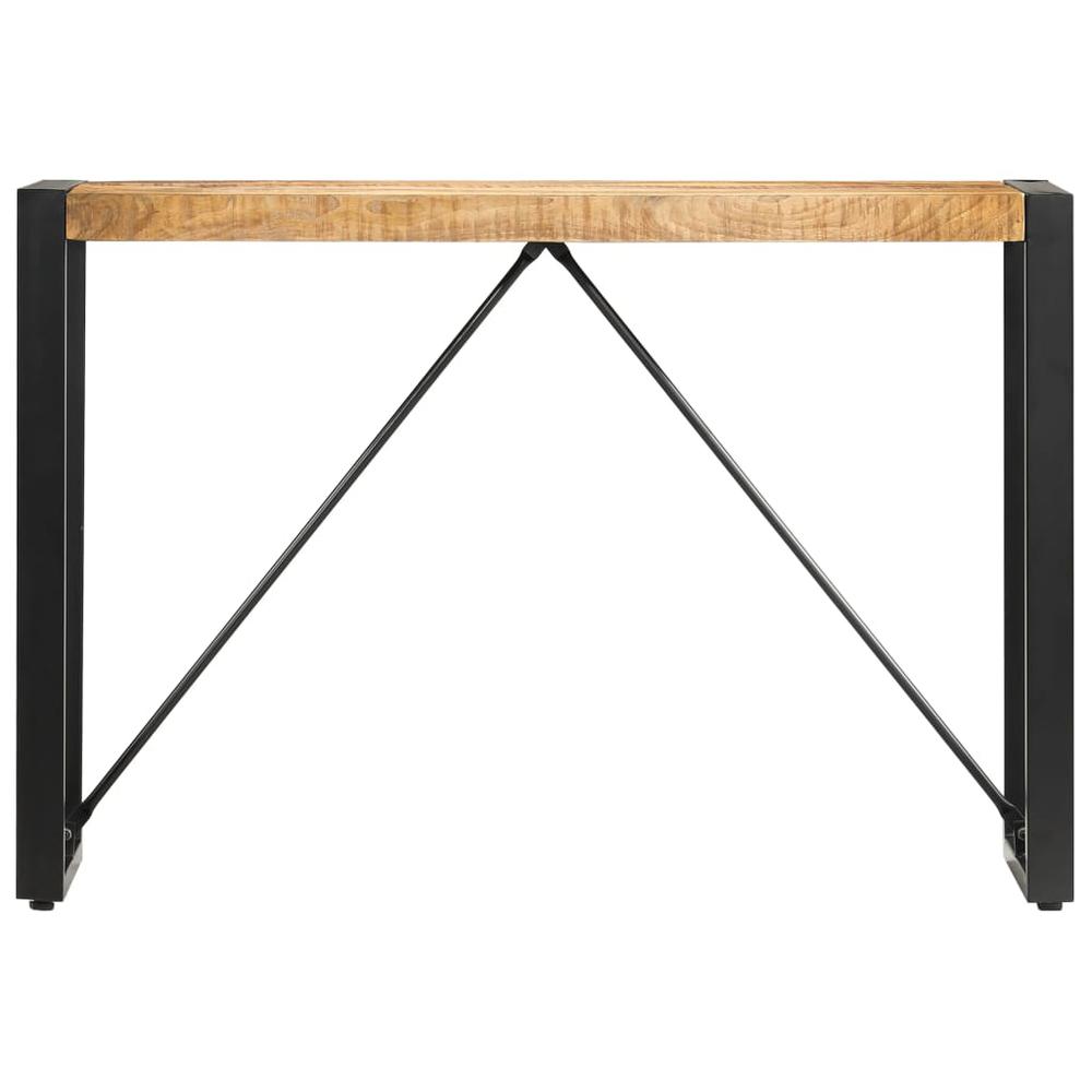 vidaXL Console Table 43.3"x13.8"x29.9" Solid Mango Wood