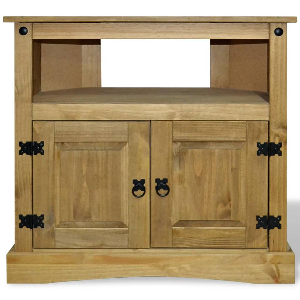 vidaXL Console Table Mexican Pine Corona Range 31.5"x16.9"x30.7", 243739