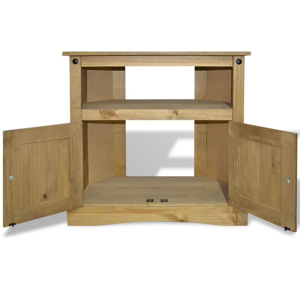 vidaXL Console Table Mexican Pine Corona Range 31.5"x16.9"x30.7", 243739