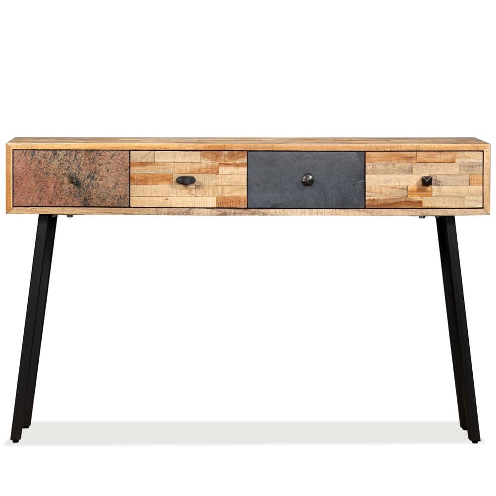 vidaXL Console Table Solid Reclaimed Teak 47.2"x11.8"x29.9", 245403