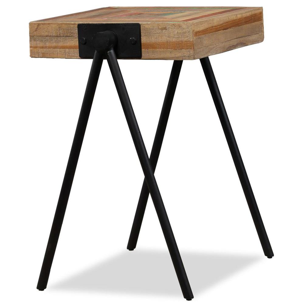 vidaXL Side Table Solid Reclaimed Teak, 245408