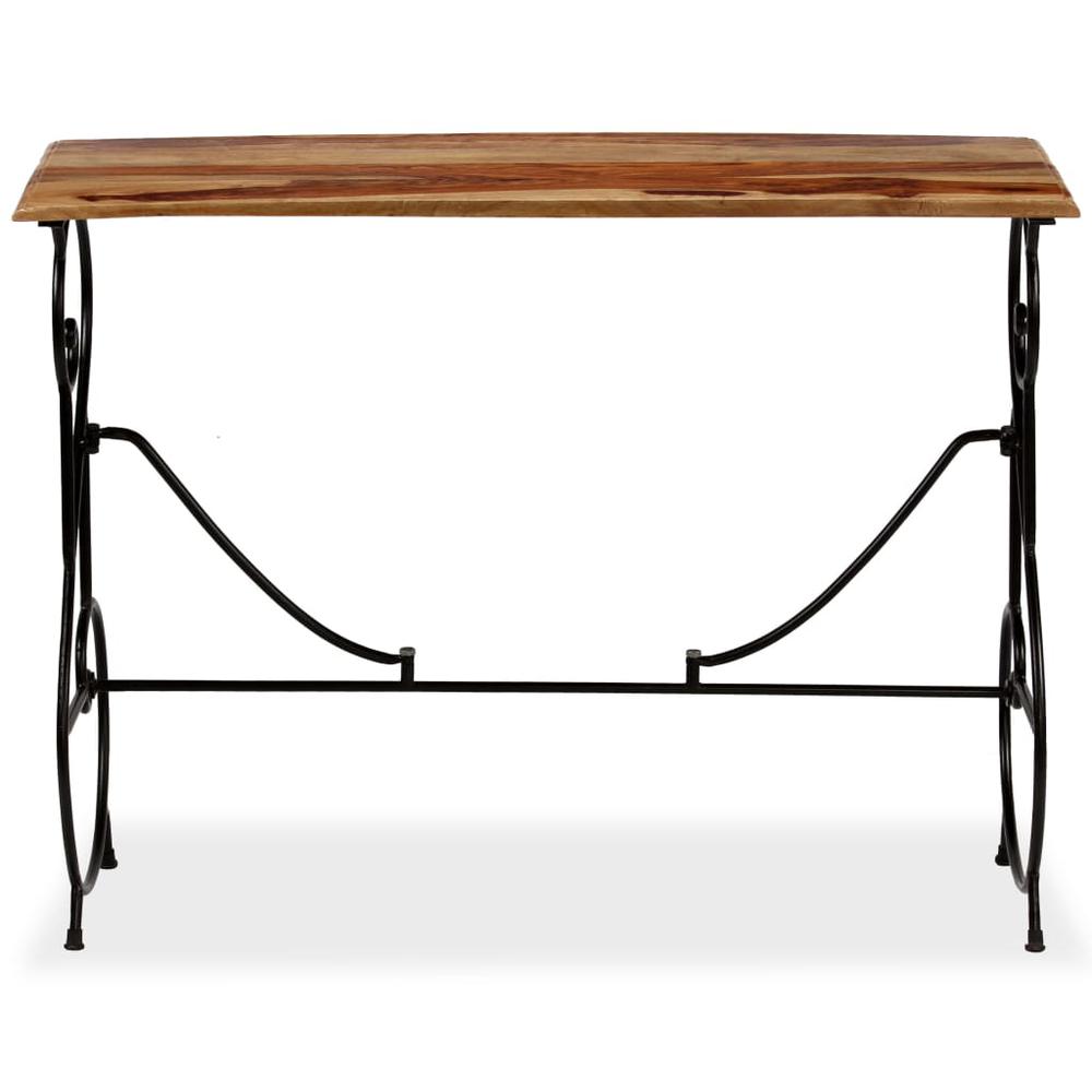 vidaXL Console Table Solid Sheesham Wood 39.4"x15.7"x29.5", 244929