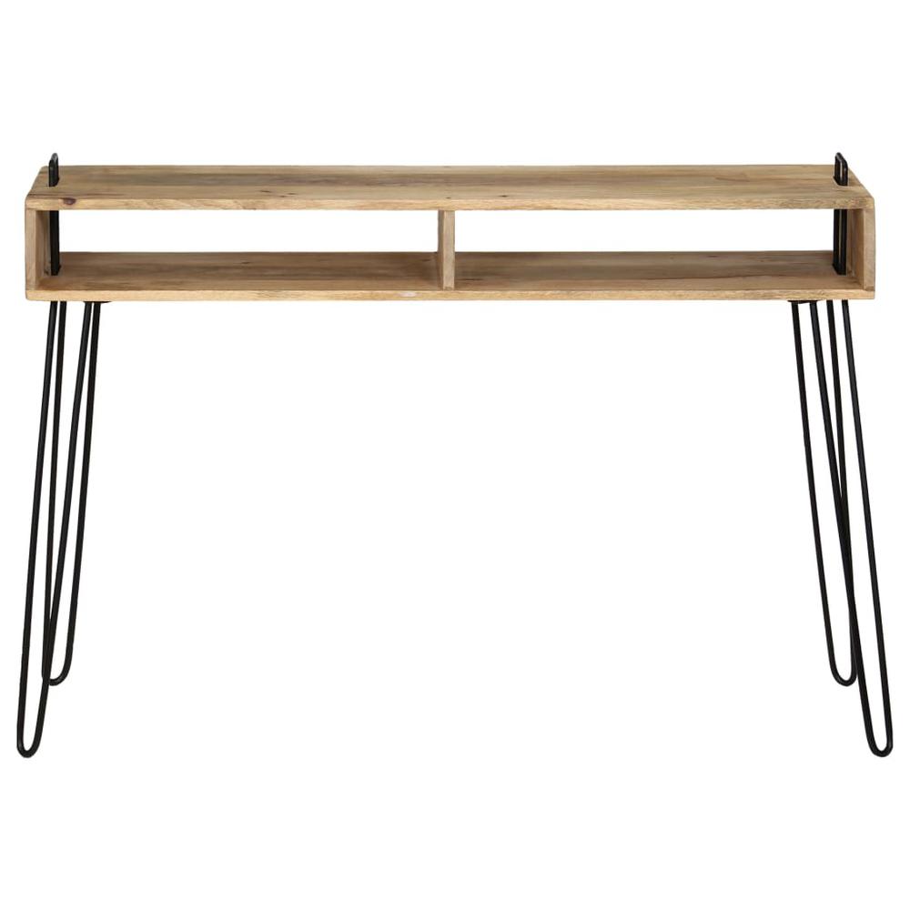 vidaXL Console Table Solid Mango Wood 45.3"x13.8"x29.9", 246022