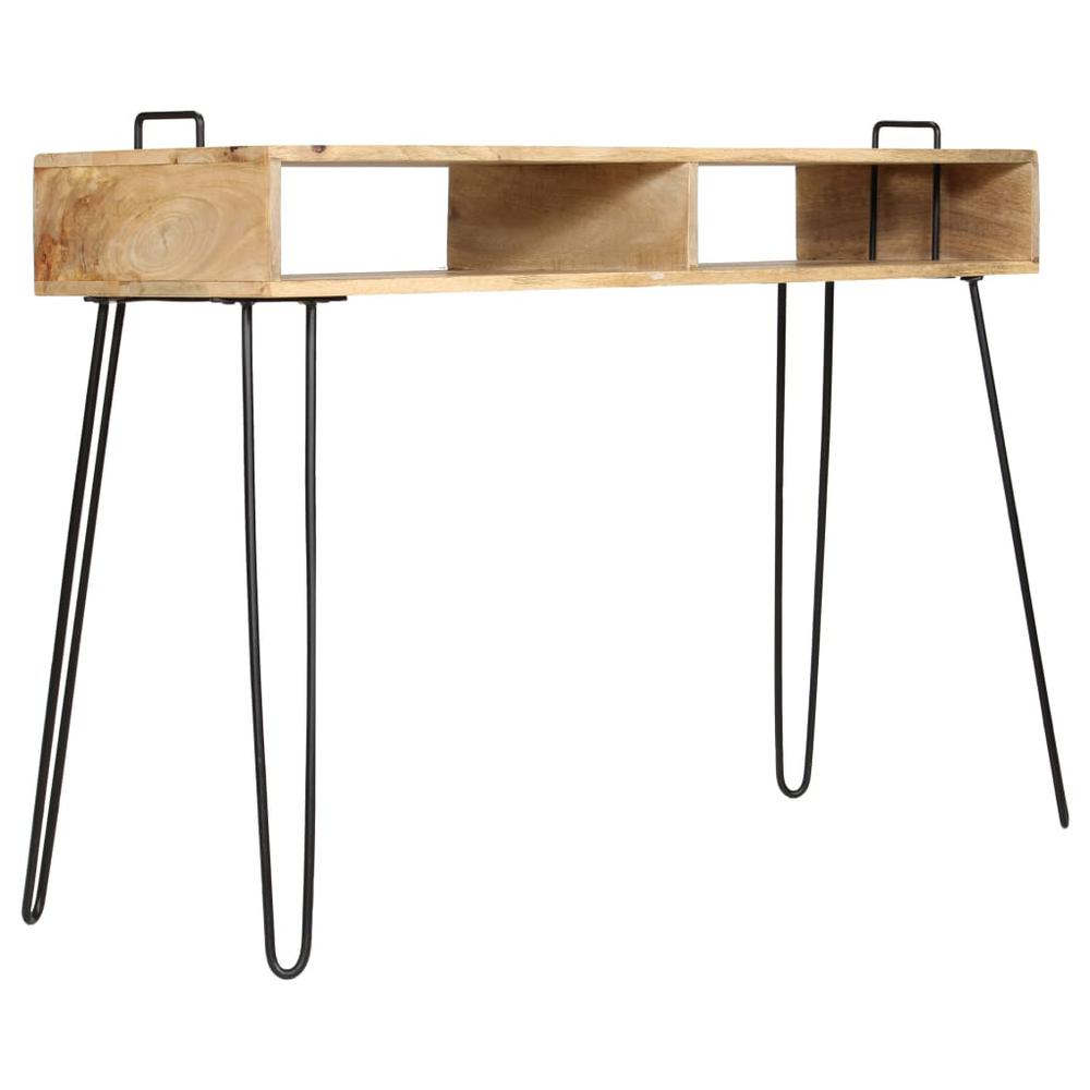 vidaXL Console Table Solid Mango Wood 45.3"x13.8"x29.9", 246022
