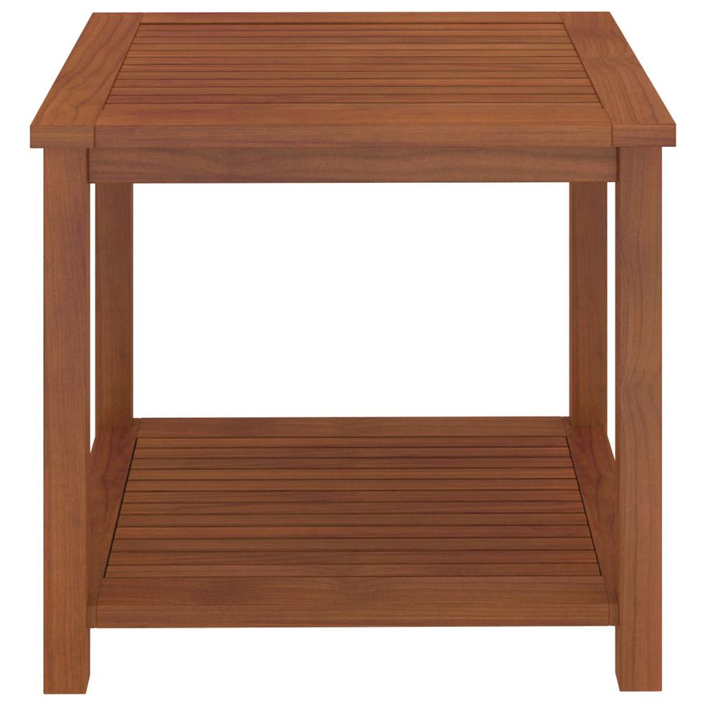 vidaXL Side Table Solid Acacia Wood 17.7"x17.7"x17.7", 44128