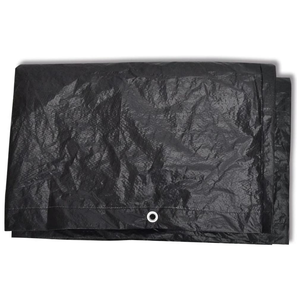 Garden Furniture Cover 8 Person Poly Rattan Set 90" x 45", 41639