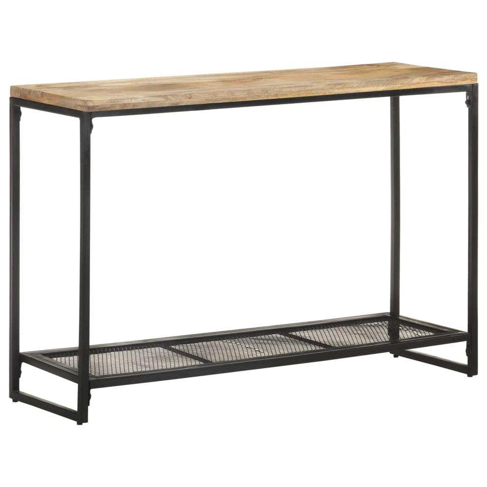 vidaXL Console Table 43.3"x13.8"x29.5" Solid Mango Wood 0247