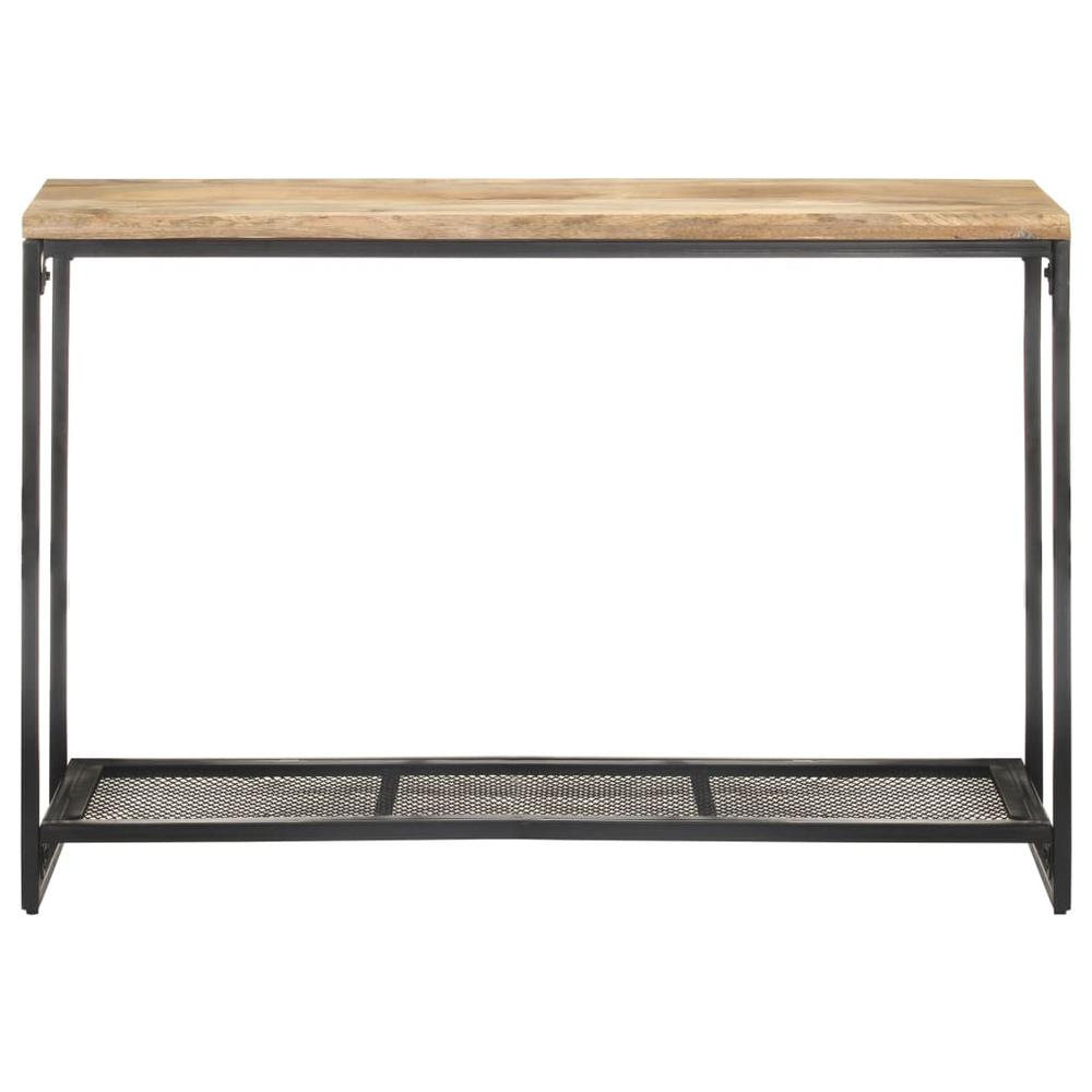 vidaXL Console Table 43.3"x13.8"x29.5" Solid Mango Wood 0247