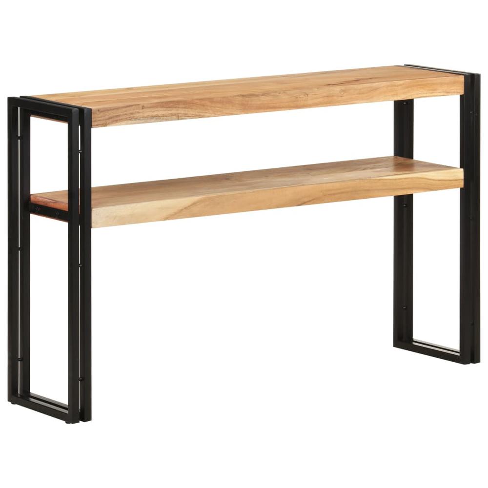 vidaXL Console Table 47.2"x11.8"x29.5" Solid Acacia Wood 1100