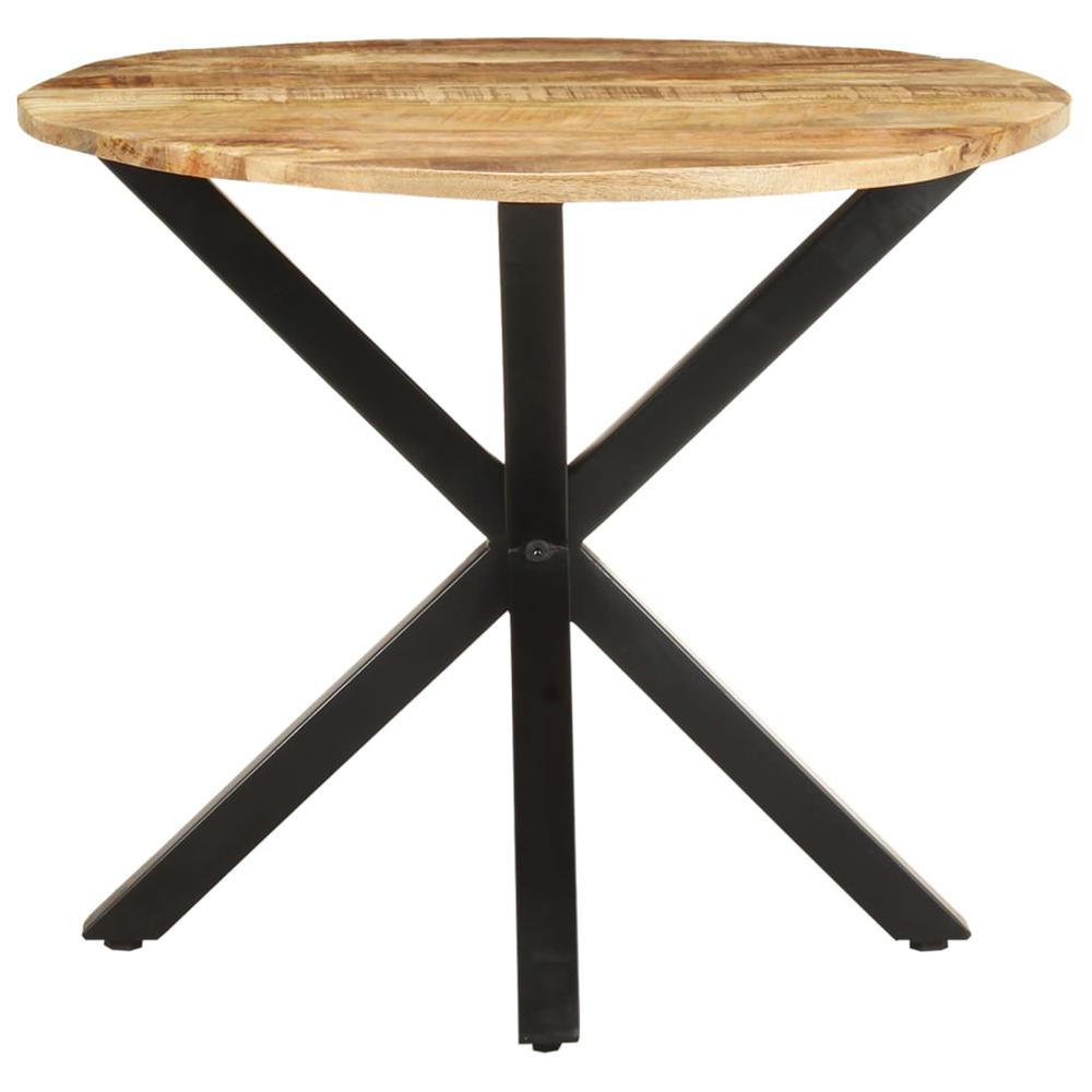 vidaXL Side Table 26.8"x26.8"x22" Solid Mango Wood 0659