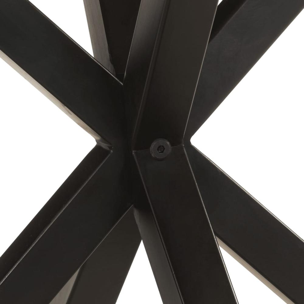 vidaXL Side Table 26.8"x26.8"x22" Solid Acacia Wood 0660