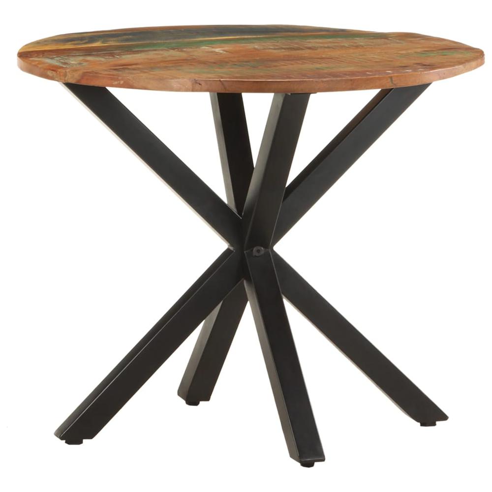 vidaXL Side Table 26.8"x26.8"x22" Solid Reclaimed Wood 0661
