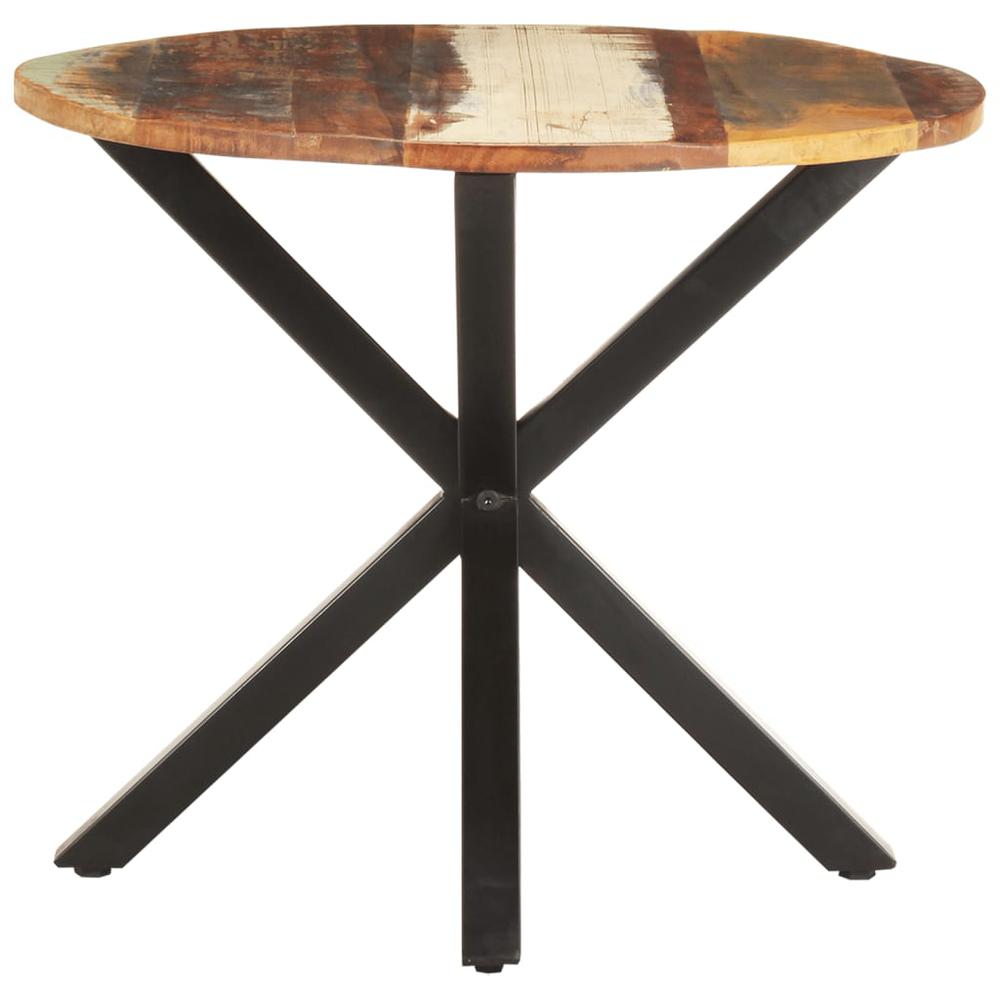 vidaXL Side Table 26.8"x26.8"x22" Solid Reclaimed Wood 0661
