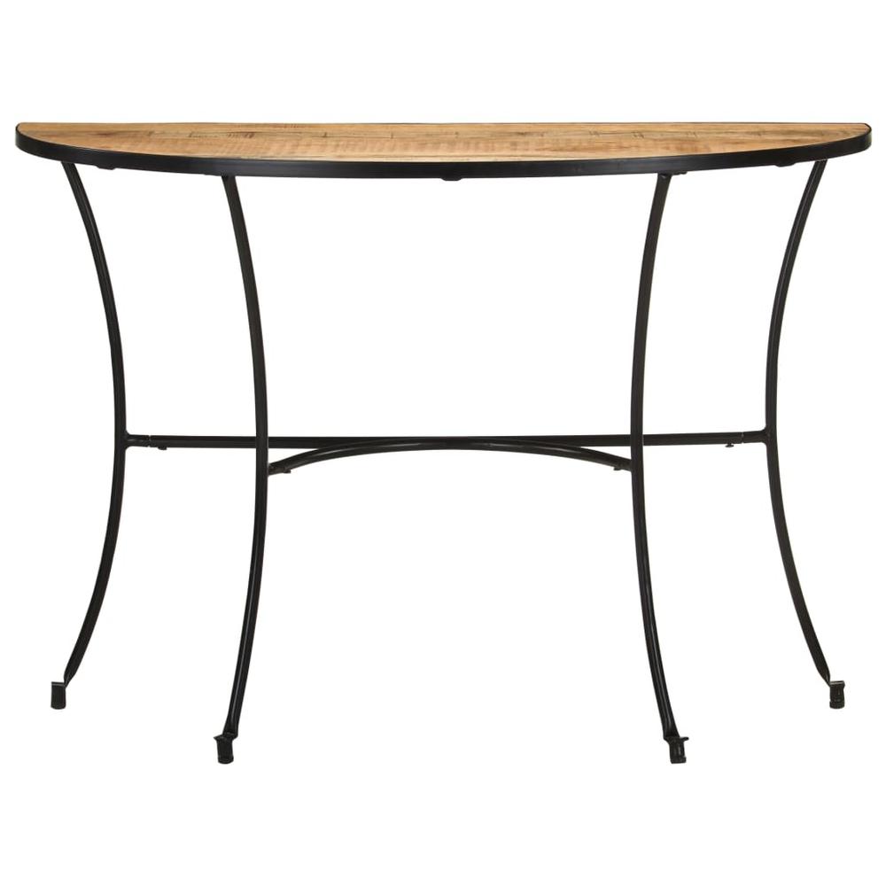 vidaXL Side Table 43.3"x15.7"x30.3" Solid Mango Wood
