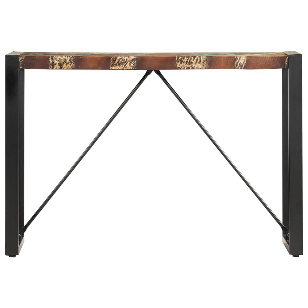 vidaXL Console Table 43.3"x13.8"x29.9" Solid Reclaimed Wood
