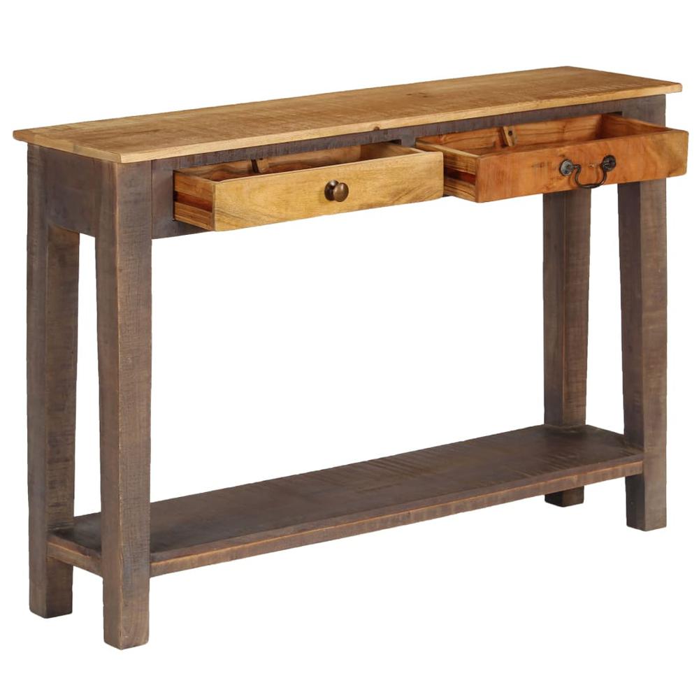vidaXL Console Table Solid Wood Vintage 46.5"x11.8"x31.5", 244966