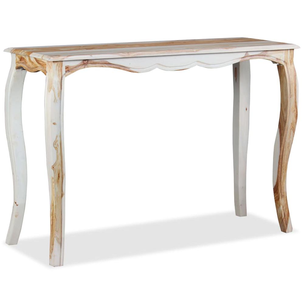 vidaXL Console Table Solid Sheesham Wood 43.3"x15.7"x29.9"