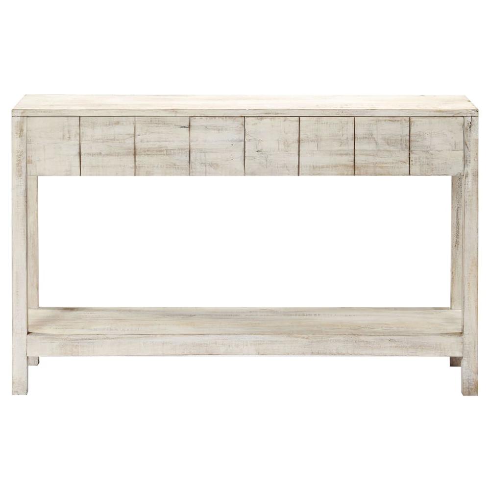 vidaXL Console Table 47.2"x13.8"x29.5" Solid Mango Wood
