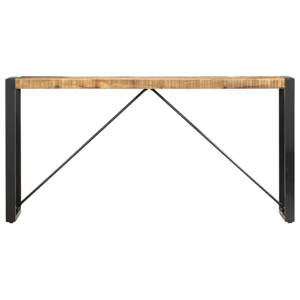 vidaXL Console Table 59.1"x13.8"x29.9" Solid Mango Wood