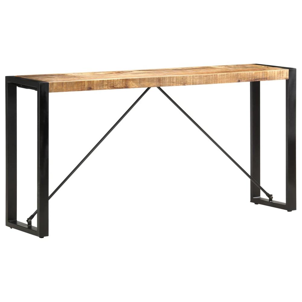 vidaXL Console Table 59.1"x13.8"x29.9" Solid Mango Wood