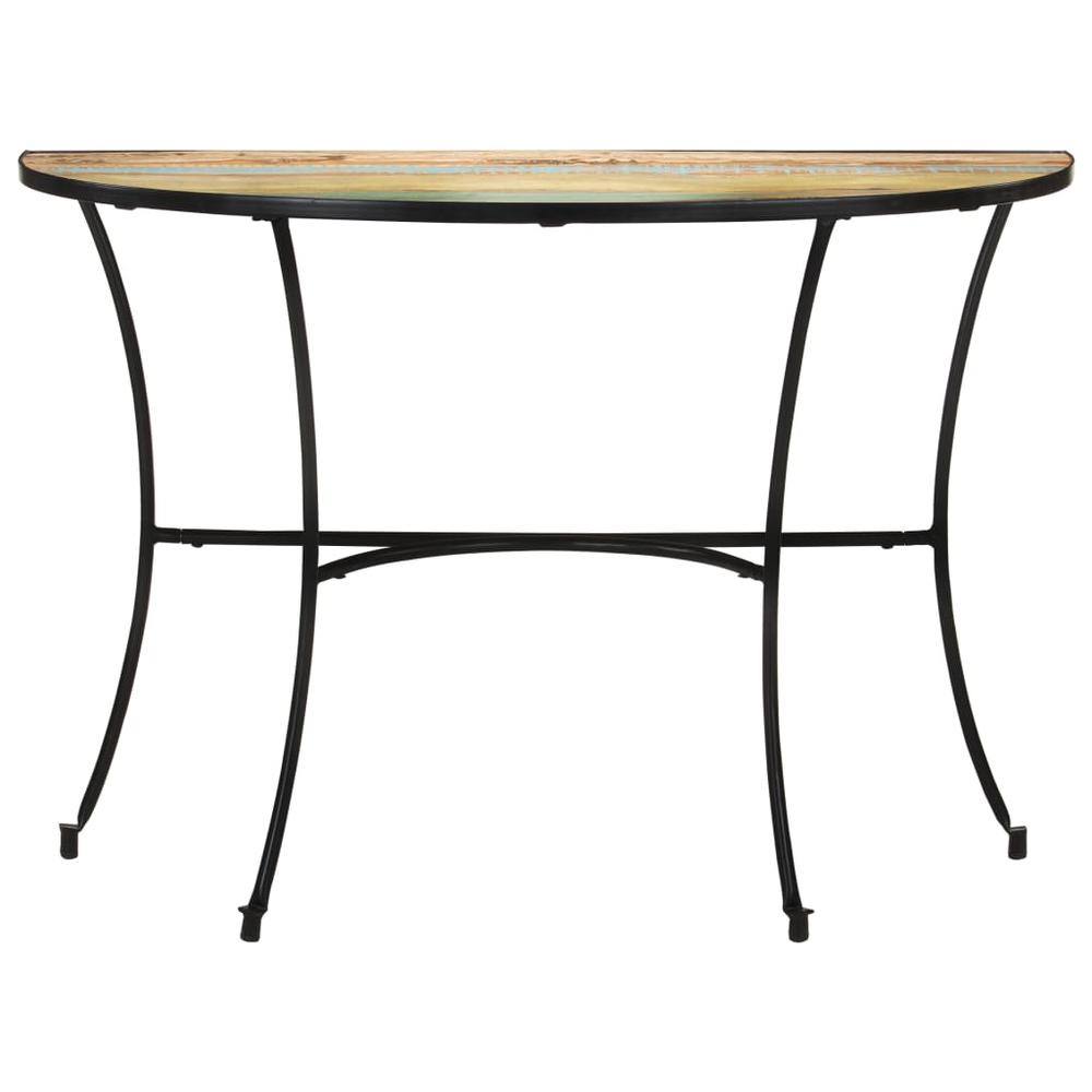 vidaXL Side Table 43.3"x15.7"x30.3" Solid Reclaimed Wood
