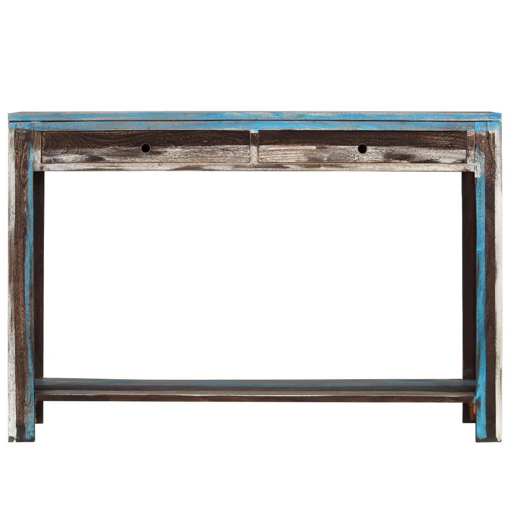 vidaXL Console Table Solid Wood Vintage 46.5"x11.8"x31.5", 244962