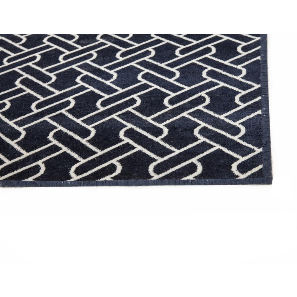 Sonoma Newberry Navy/White Area Rug, 7'10" x 10'1"