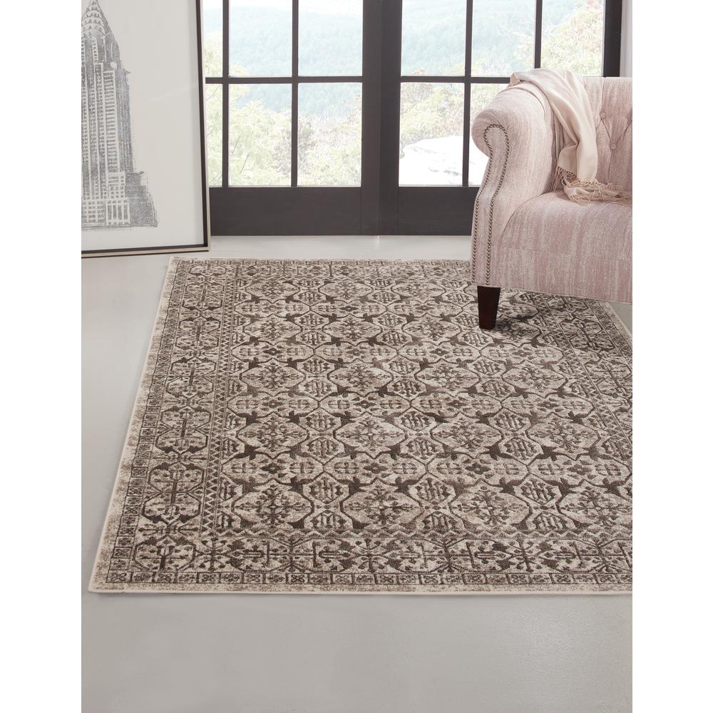 Sonoma Surry Tan/Grey Area Rug, 5'3" x 7'6"