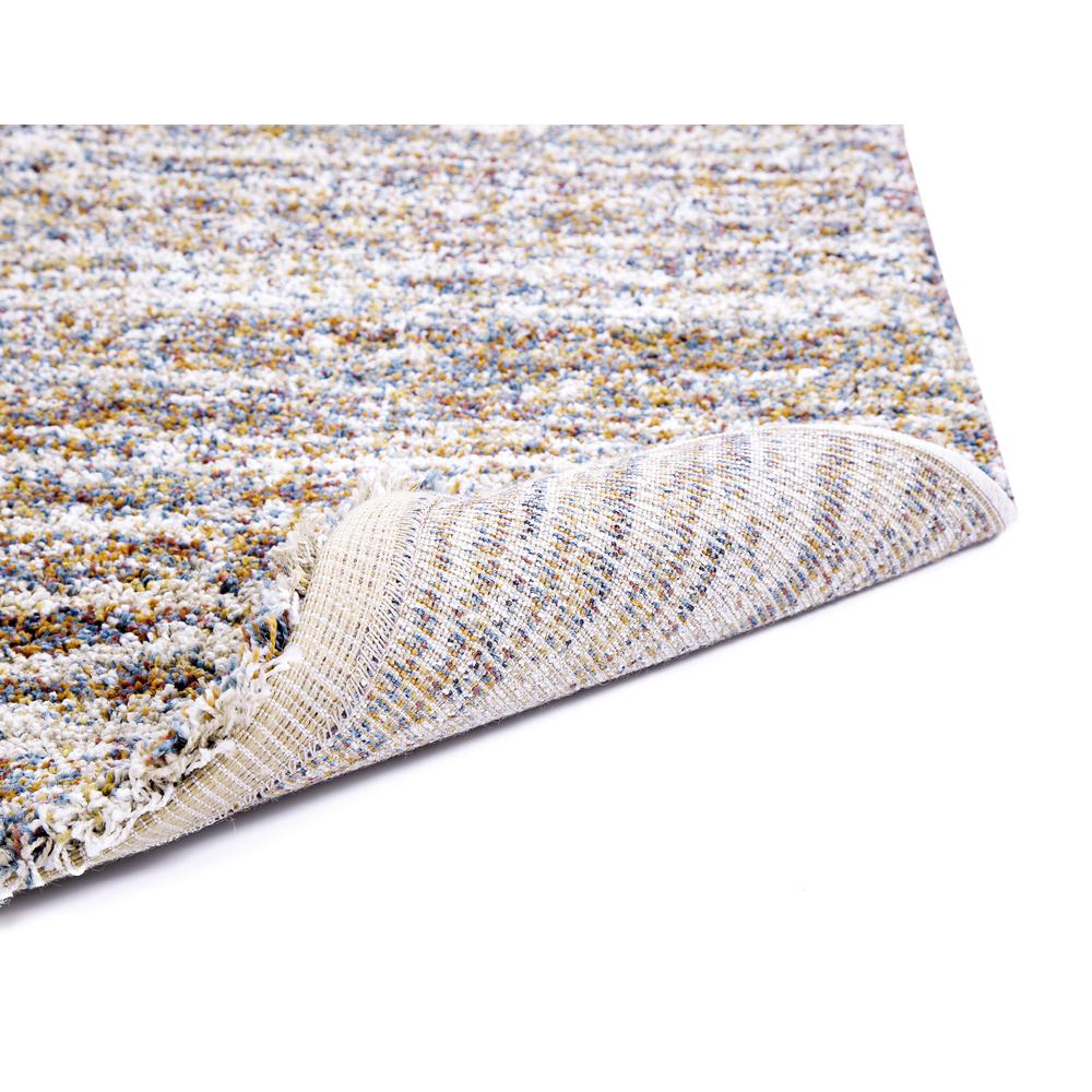 Granada Zira Ivory/Multi Striped Area Rug, 7' 10" x 10' 10"
