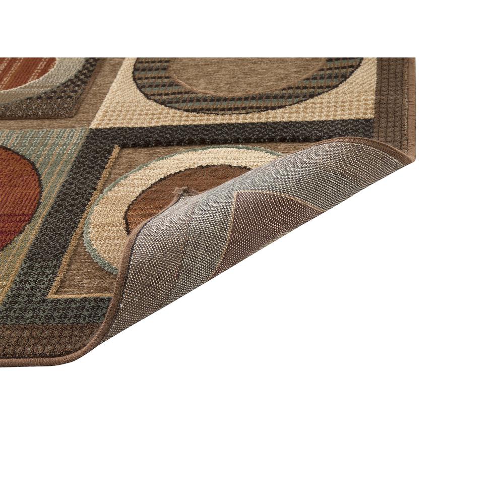 Napa Leyden Black/Ivory Area Rug, 5'3" x 7'6"
