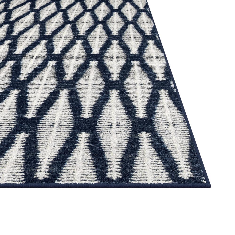 Sonoma Mesilla Navy/Ivory Area Rug, 5'3" x 7'6"