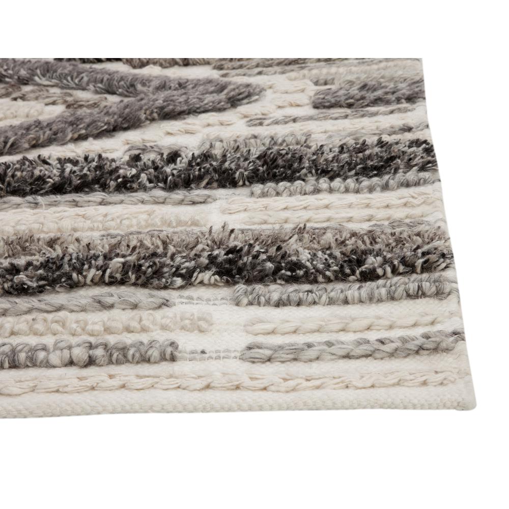 Drake Myra Charcoal/ Grey/ Ivory Area Rug, 8' x 10'