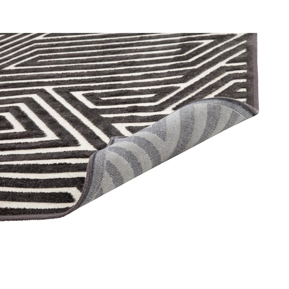 Napa Orbit Chocolate Area Rug, 7'10" x 10'10"