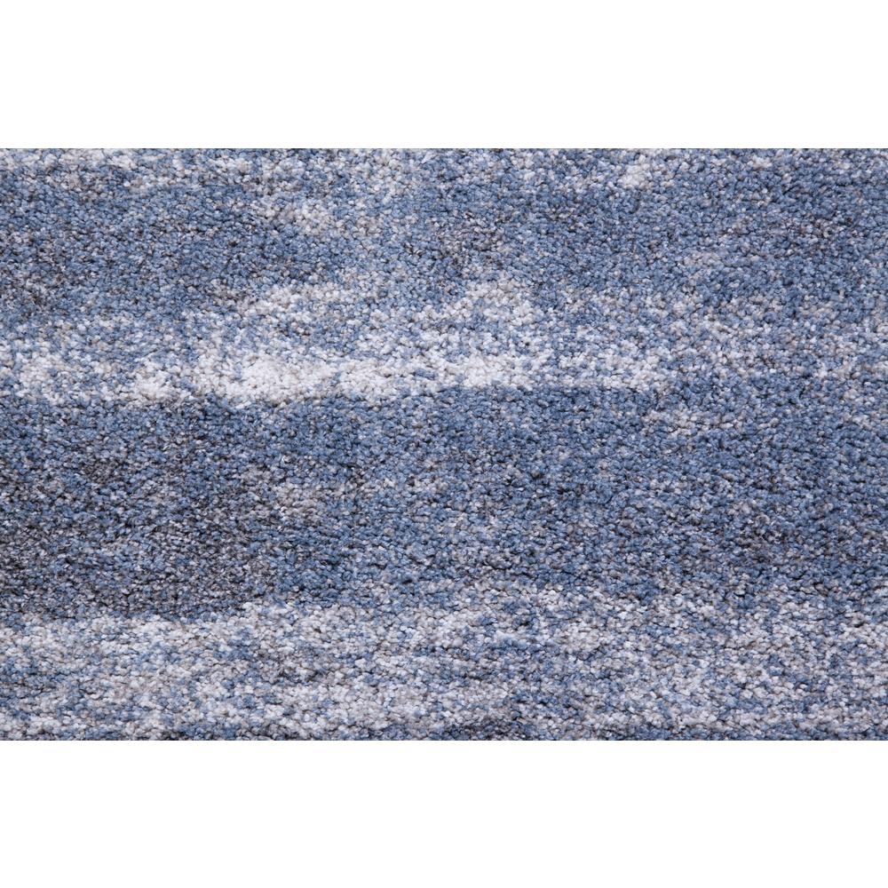Granada Bristol Ivory/ Blue/ Gray Ombre Area Rug, 5'3" x 7'6"