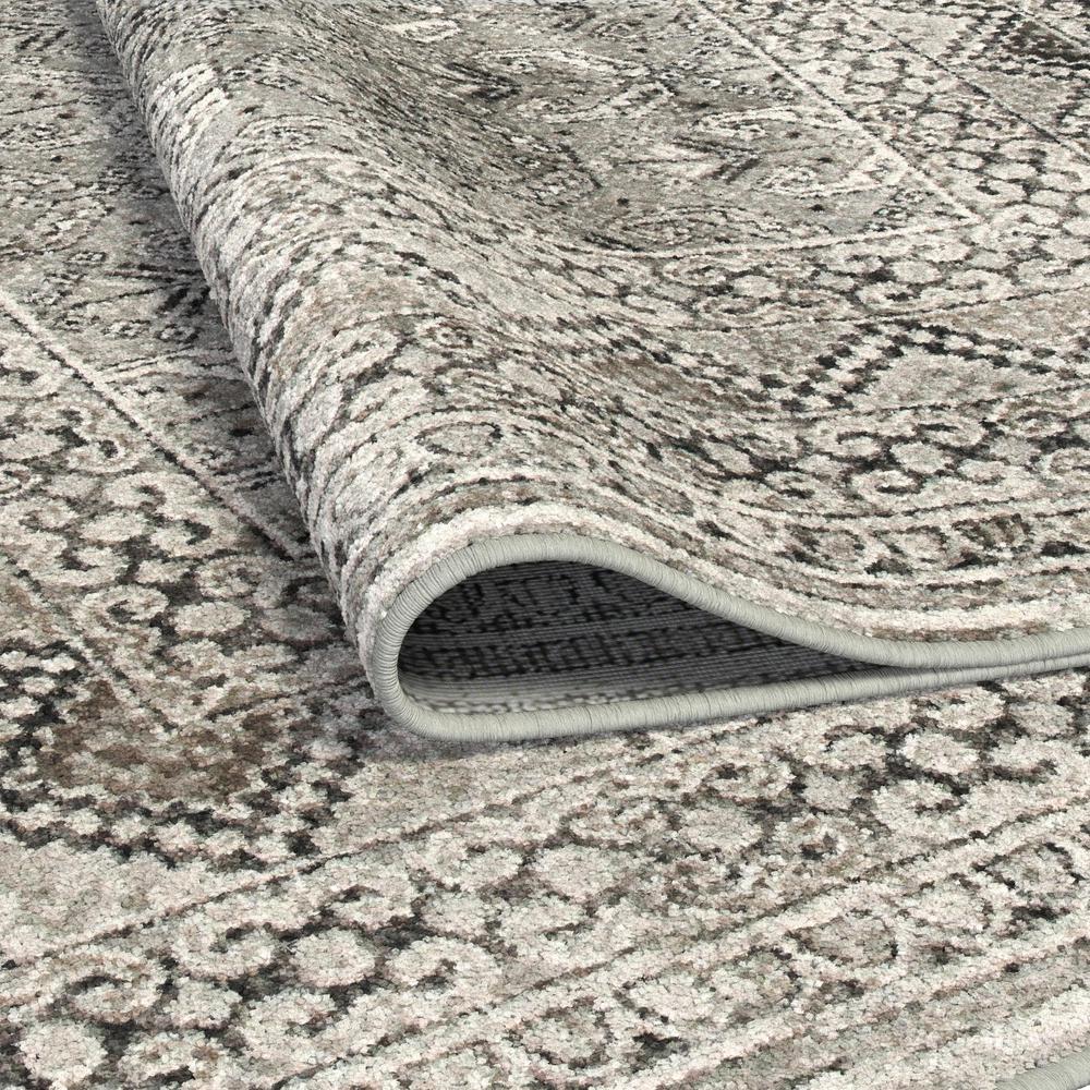 Sonoma Galion Charcoal/Grey/Ivory Area Rug, 5'3" x 7'6"