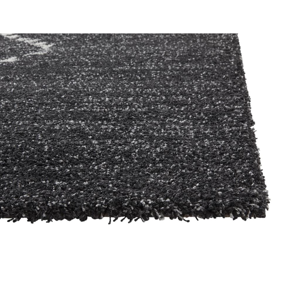 Granada Asher Black/ Ivory Argyle Area Rug, 7' 10" x 10' 10"