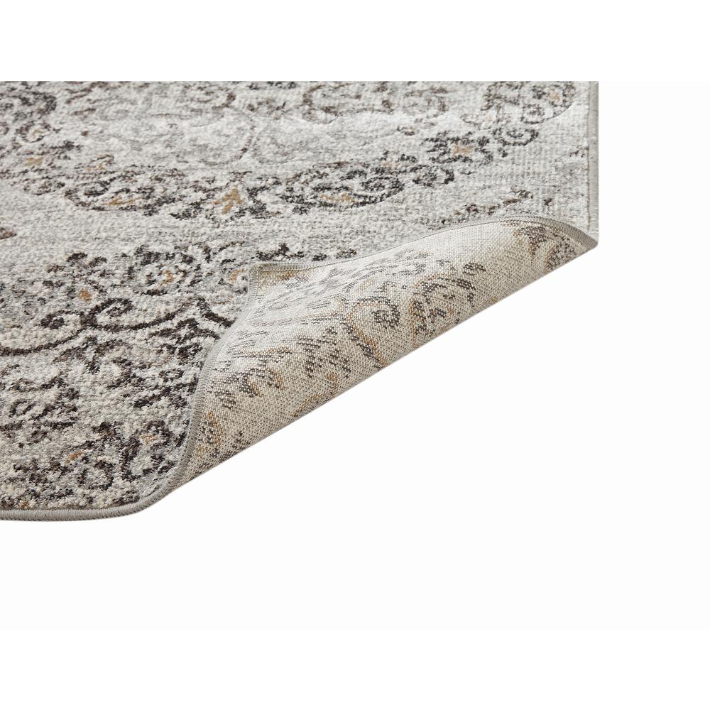 Sonoma Ana Silver/Charcoal Area Rug, 5'3" x 7'6"