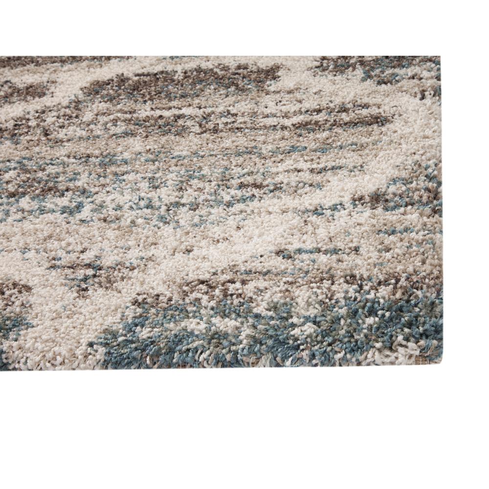 Granada Trellis Blue/Brown/Tan Area Rug, 7'10" x 10'10"