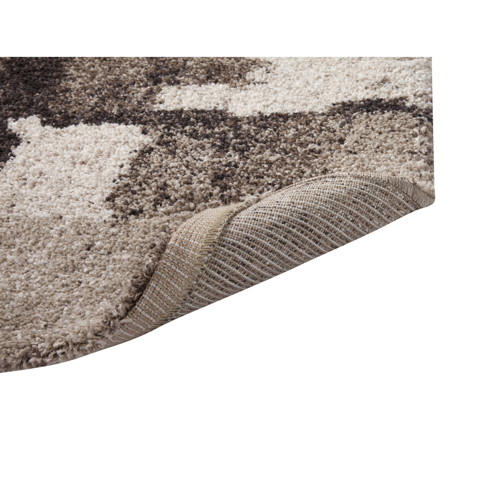Granada Devon Chocolate/Ivory/Tan Area Rug, 5'3" x 7'6"