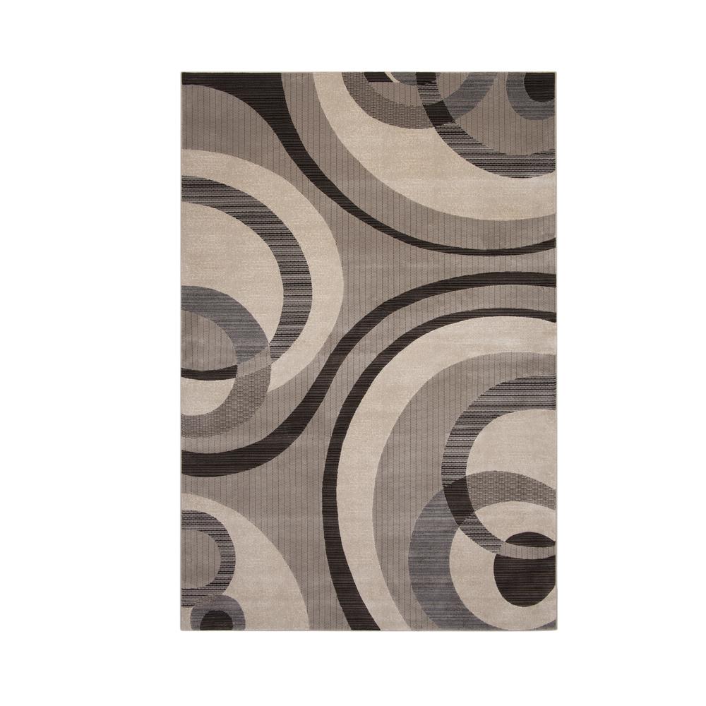 Sonoma Cicero Grey/Ivory Area Rug, 5'3" x 7'6"