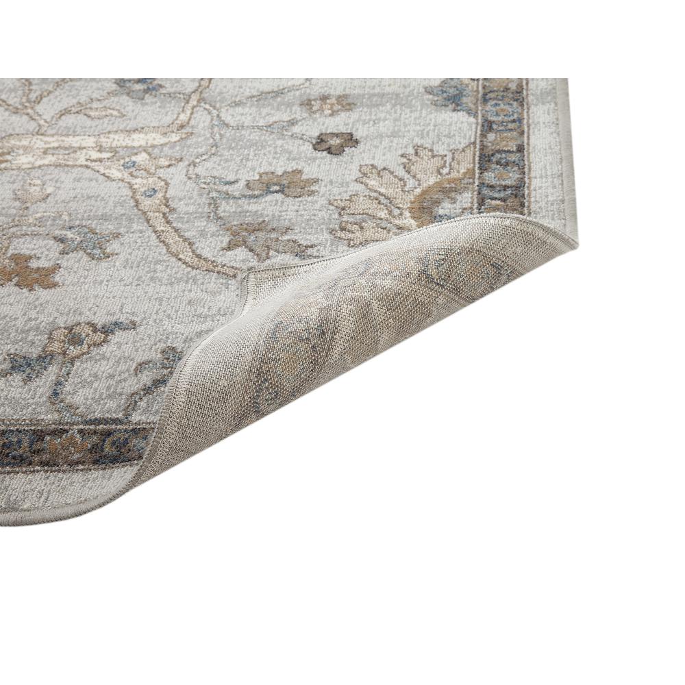 Sonoma Saffron Beige, Blue, and Brown Area Rug, 7'10" x 10'1"