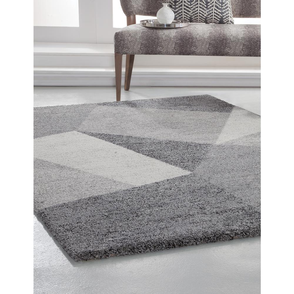 Granada Elisa Charcoal/Grey/Ivory Area Rug, 5'3" x 7'6"