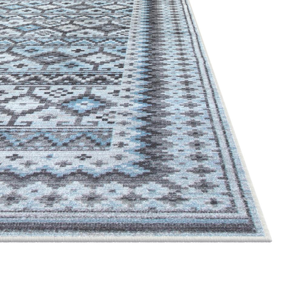 Sonoma Fallon Blue/Charcoal/Grey/Ivory Area Rug, 7'10" x 10'1"