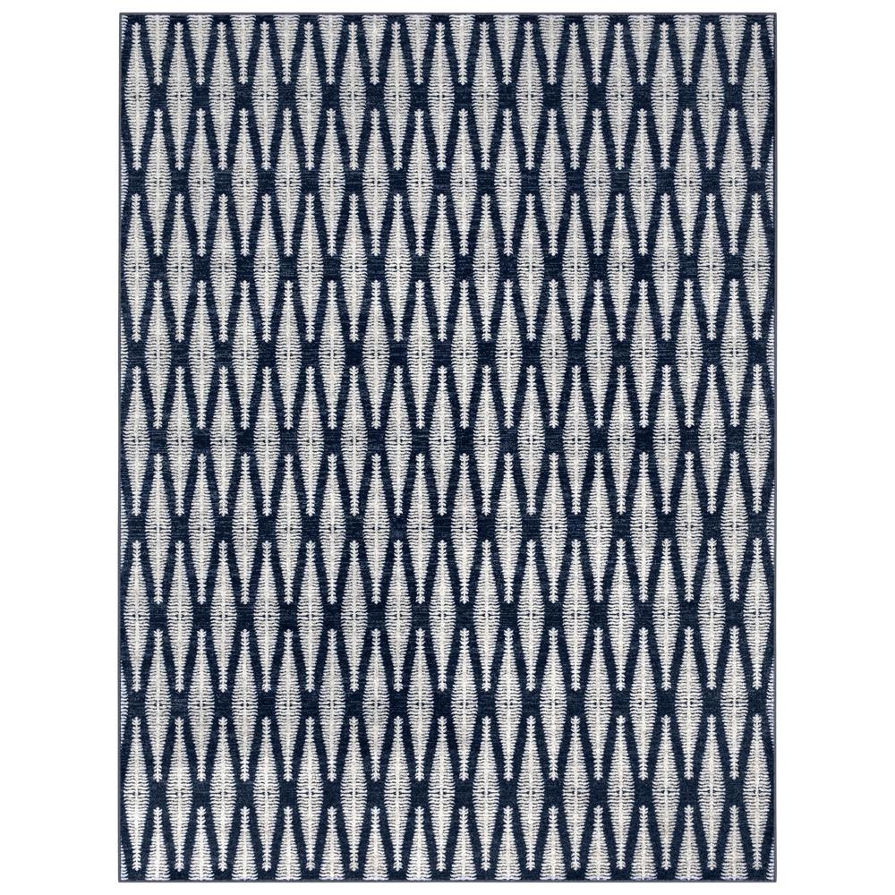 Sonoma Mesilla Navy/Ivory Area Rug, 5'3" x 7'6"