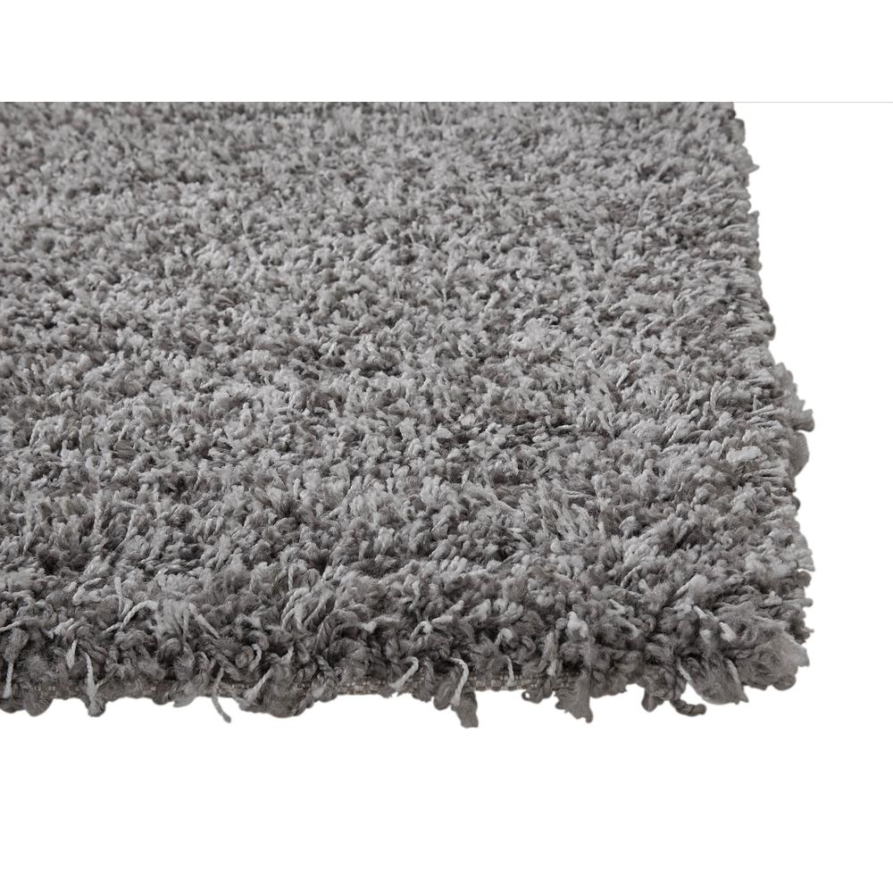 Comfort Shag Lt. Grey Olefin Area Rug, 7'10" x 10'6"