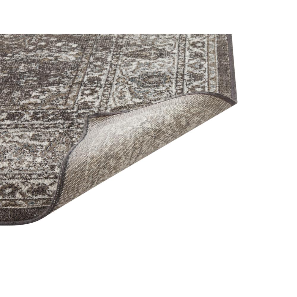 Sonoma Chocolate/Silver Area Rug, 5'3" x 7'6"