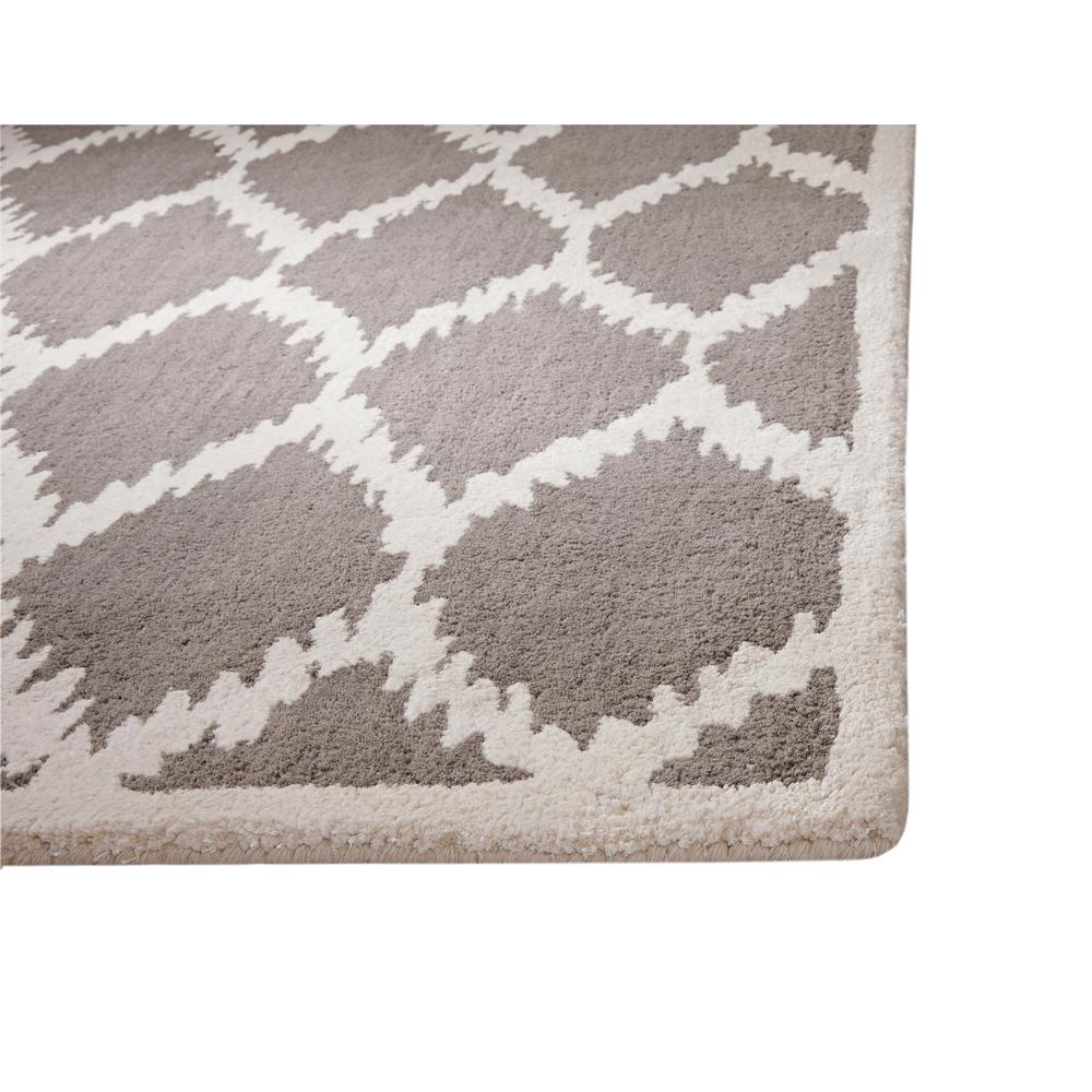 Lifestyle Riley Grey/Ivory Area Rug, 5' x 8'