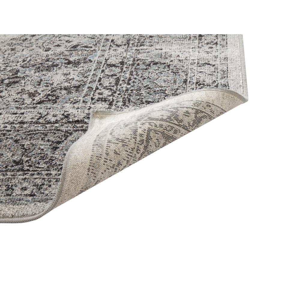 Sonoma Bryson Silver/Charcoal Area Rug, 5'3" x 7'6"
